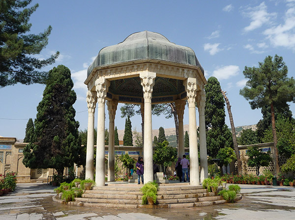 Le mausolée du poète Hafez. Photo, Ondřej-Žváček
